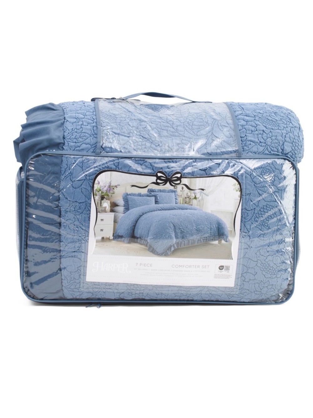 HARPER Textured Comforter Set